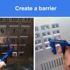 10-Pack Portable Opener Handheld Keychain Contactless Keychain Door Bottle Cap