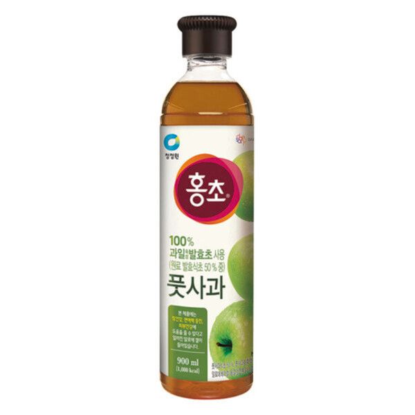 Daesang Chungjungwon Hongcho Green Apple 900ml x 1