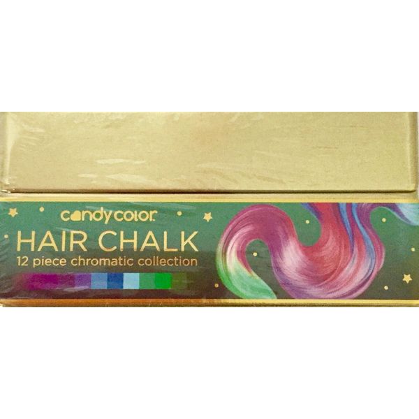 New Candy Color Hair Chalk Color 12 piece chromatic, party, halloween, everyday