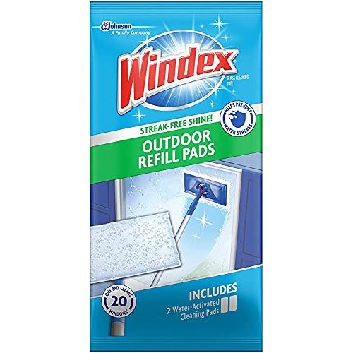 Windex Outdoor Refill Pads 2 Count (2 Count (Pack of 1))