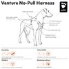 Hurtta Venture No-Pull Harness, Buckthorn, 14-16 in