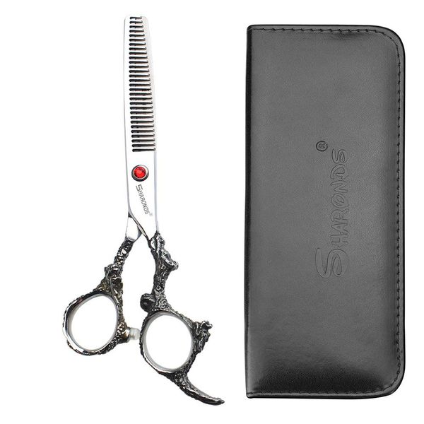 Professional Hairdressing Scissors Stainless Steel 440C 6 inch Thinning Scissors Shears for Barber or Home Use (thinning)