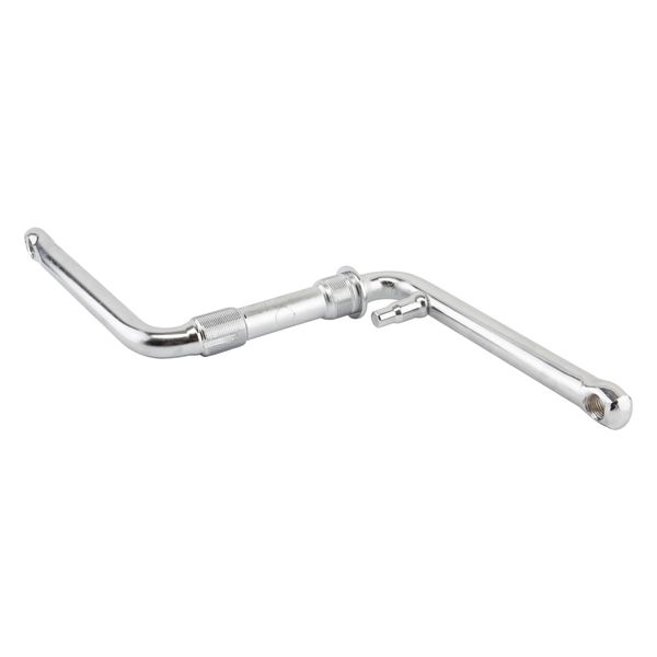 Sunlite One Piece Crankarm Set, 24 TPI, 6-1/2" Triple, Chrome Plated