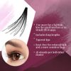 Ardell False Eyelashes Double Up Individuals Knot-Free Long Black 4 Pack
