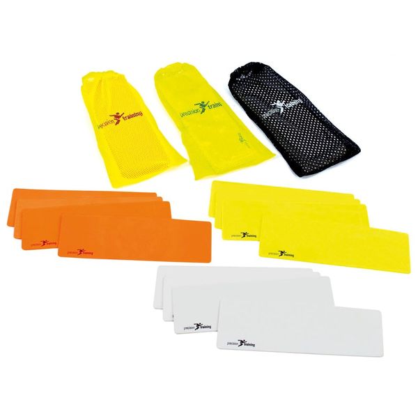 Precision White Rectangular Markers (Set of 10)