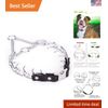 Lightweight German Prong Collar - 14-19" Adjustable Size for Effective Training