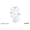 Diode Dynamics 194 HP5 LED Bulbs (Single), Blue