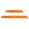 Evolution Power Tools RAGE8 Twin Pack Recip Saw Blades (Thin Steel and Multi-Purpose)