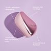 Tangle Teezer Compact Styler Detangling Hairbrush, Pearlescent Matte Chrome