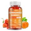 Organic Ashwagandha Gummies Maximum Strength 5000mg With Black Pepper Extract