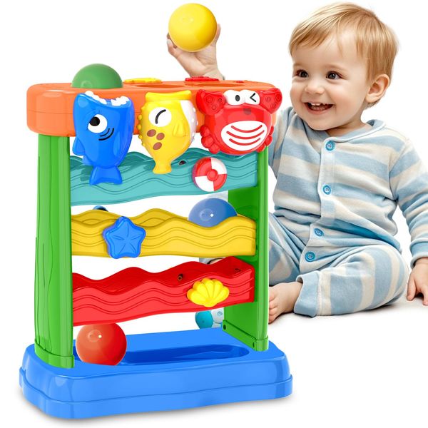 OCHIDO Toys for 1 2 3 Years Old Kids, Musical Toys for 12-18 Months Baby, Interactive Game for Kids, Montessori Toys, Early Learning Educational Toy,Perfect Christmas Birthday Gifts for Boys and Girls