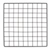 Mini Black Grid Panel 14" W x 14" H 1.5" Squares Grid Panel Vinyl Dipped Black