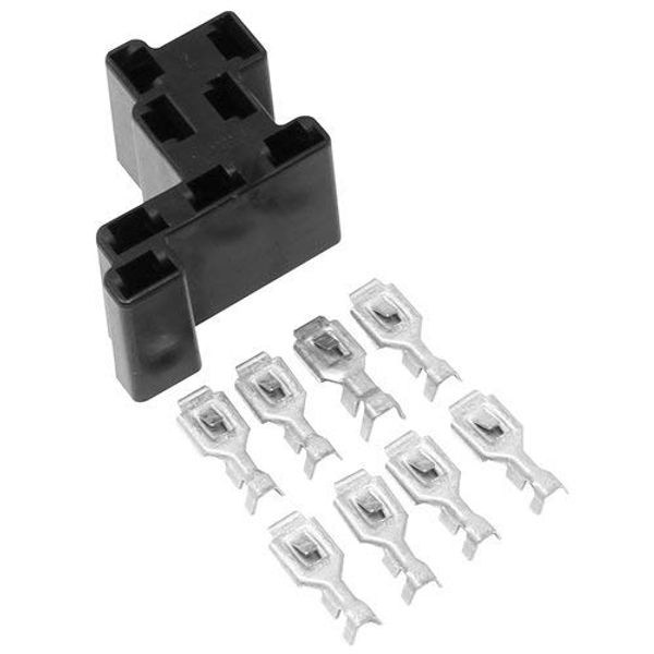 American Autowire Black 1 Count Panel Mount Push Button Switch, 1-way, IP56, 500189