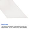 sourcing map Flat Nylon Webbing Strap 1.5 Inch 10 Yards White for Backpack, Luggage-rack