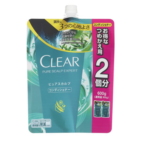 Clear Pure Scalp Conditioner Refill, 21.3 oz (600 g)