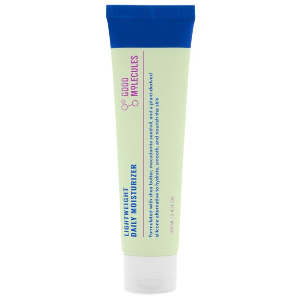 Good Molecules Lightweight Daily Moisturizer 100ml/3.4oz - Facial Moisturizer with Antioxidants, Fatty-Acids For Smooth, Hydrated Skin - Anti-aging Skincare For Face With Macadamia Oil and Shea Butter