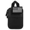 bvya Tactical Molle EDC Utility Tool Pouch Compact Pocket Organizer Pouch with Flag Patch
