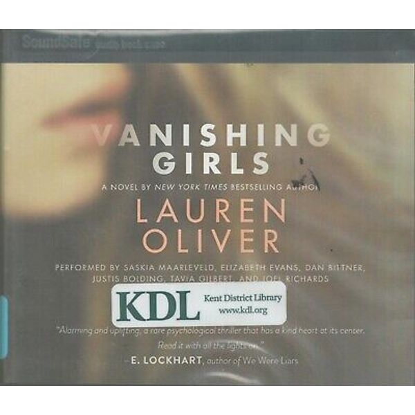 Vanishing Girls - Audio CD By Lauren Oliver - VERY GOOD-Unabridged -8 discs