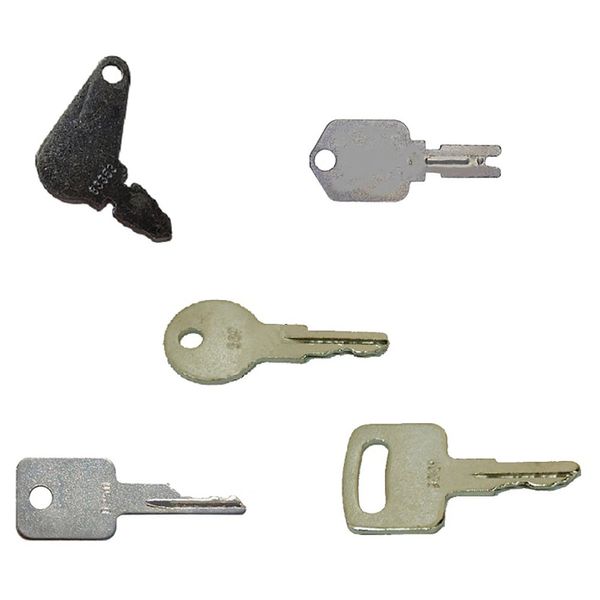 RAParts JLG Heavy Equipment/Construction Ignition Key Set (5 Keys)