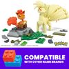 MEGA Pokémon Vulpix EVolution Set (145 Pieces) With 2 Poseable Action Figures For Kids