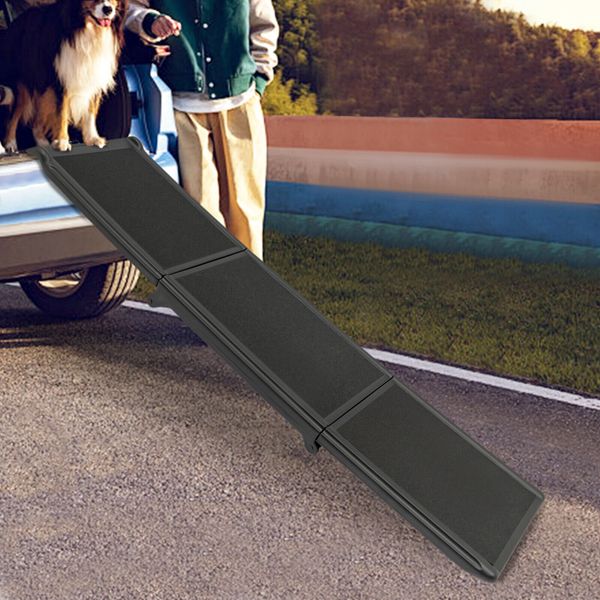 Dog Ramp Pet Car Suv Travel Stair Step Foldable Portable Lightweight Max 75kg US