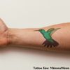 Large 'Hummingbird' Temporary Tattoo (TO00042246)