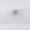 Chandelier Fireworks Flush Mount Light LED Modern Crystal Ceiling Light Fixture