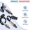 Maxfavor Oxygen Sensor O2 Oxygen Sensor Replacement for Chevy Astro V6 2002 2001 2000 Left Side O2 Sensor 234-4647