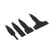 4PCS Reciprocating Saw Scraper Blade Scraping Tool Attachment Multifunctional High Carbon Steel Tile Cleaning Tools