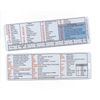 Crystal Pilot Clip On Cloud-overs and Metar Cheat Sheet with Sectional Scale