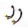 ANP PUAUTO Headlight Bulb Conversion Socket Harness Plug Wire Adapter for 9005 9006 to H4 100w(2Pcs)
