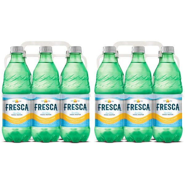 Fresca grapefruit 16.9 fl oz, 12 bottles