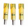 Lumenok Excalibur Firebolt Flat Bolt End (3-Pack), HD Orange
