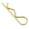 4 Replacement Prop Stand Retaining R Clips 6mm Pin Catch Trailer