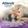 48APPNT40CA - Attendsreg; Discreet Day/Night Extended Wear Underwear, XL 48 to 64 (previously 58 to 68)