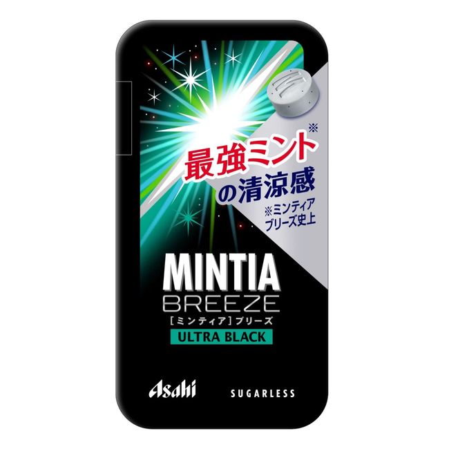 Asahi Group Mintia Breeze Ultra Black, 30 Tablets x 8 Packs