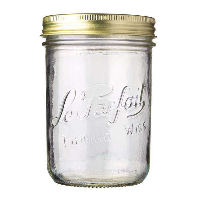 Le Parfait 922939 Double Cap Jar 25.5 fl oz (750 cc)