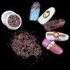 Minejin Nail Art Mini Beads 3D Colorful Caviar Charms Eye Decorations 12 Color Caviar Beads