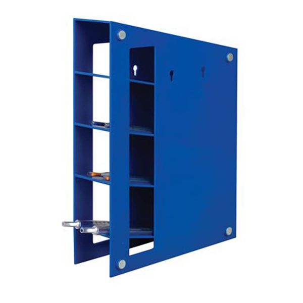 Heathrow Scientific HS20612 ABS Plastic Pipet Rack, Blue