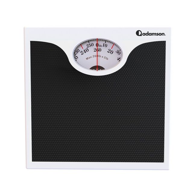 Adamson A22 Bathroom Scale for Body Weight - Up to 260 LB - New 2023 - Anti-S...