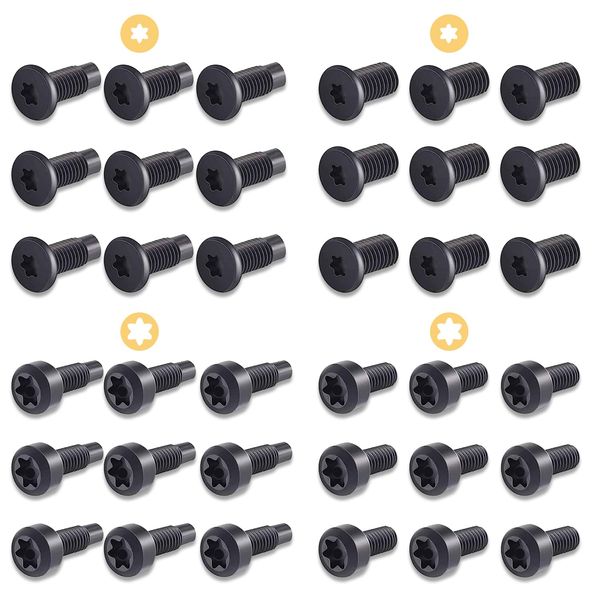 36pcs Ring-Door-bell Screws, Ring-Door-bell Replacement Security Screws Accessories Compatible with Video Door-bell