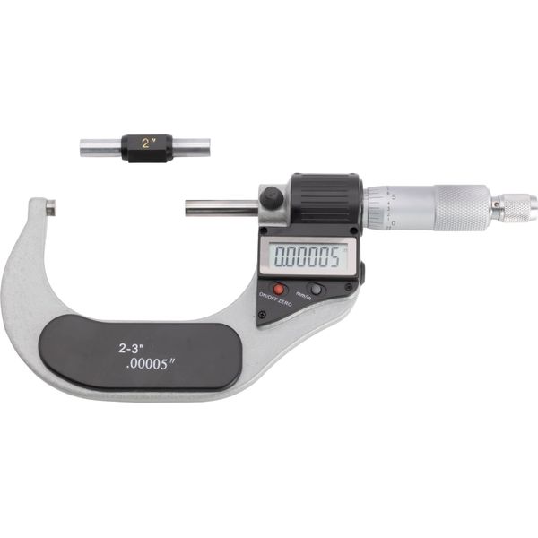 2-3” / 50-75mm Electronic Digital Micrometer 0.001mm/0.00005” Resolution #412-23