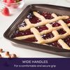 Circulon Nonstick Bakeware Nonstick Baking Pan / Nonstick Cake Pan, Square - 9 Inch, Brown