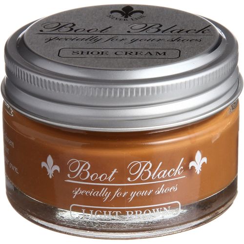 Columbus Cream Boot Black Silver Line Shoe Cream - brown -