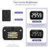 OQIMAX Digital Kitchen Cooking Timer, Digital Timer Battery Powered, Magnetic Countdown Count Up Timer with Large LED Display, Adjustable Brightness & Volume, for Cooking, Class, Work, Study, Sport