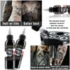 1 Bottle Baodeli Super Black Tattoo Ink - Tribal - Shade - Dynamic Pure Black Ink Skin Safe Permanent Tattoo Professional Tattoo Supply Body Painting Art (4oz/120ml)