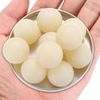 sourcing map 20pcs Nylon Bearing Balls 1" 25.4mm Solid Plastic Balls, Precision Mini Nylon Balls