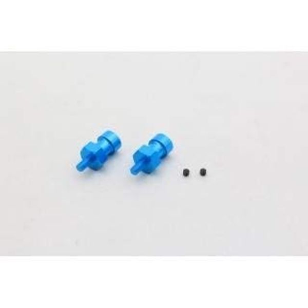 10mm wide hole hub, light blue