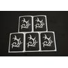 Tribal Make Up Stencil- 5 Pack