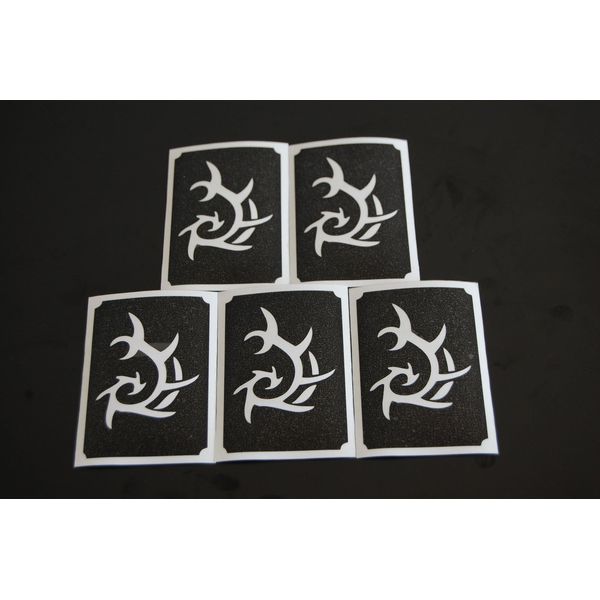 Tribal Make Up Stencil- 5 Pack
